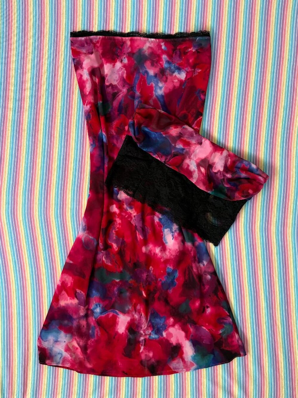 Lovers and Friends Phoenix Maxi Skirt and Tube Top Matching Set Size Medium
